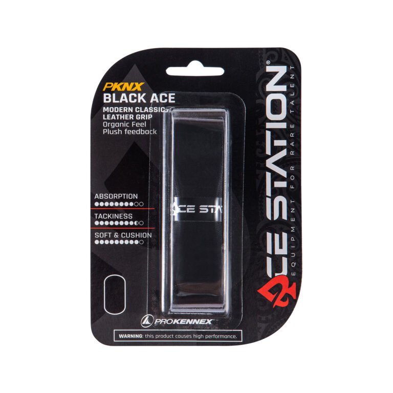 Black Ace Leather grip